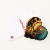 Carnet Steampunk Clockwork Abstract Design (Intérieur)