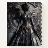 Carnet Steampunk Fantasy Darkness Demon Fashion (Dos)