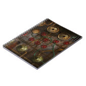 Carnet Steampunk - Frayeur professionnelle (Côté gauche)
