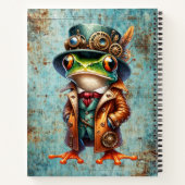 Carnet Steampunk Frog (Dos)