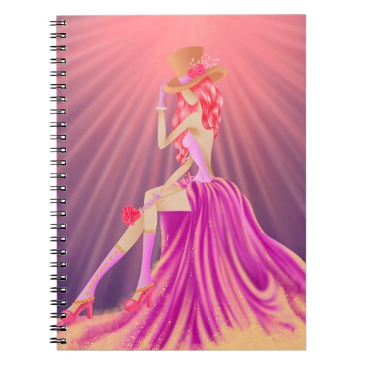 Carnet Steampunk Glamor Prom Queen (Devant)