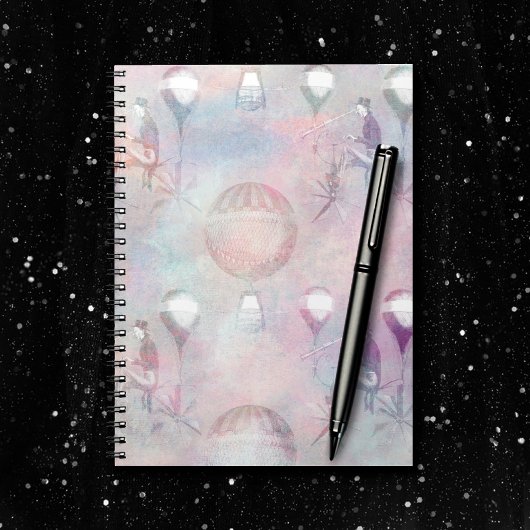 Carnet Steampunk Hot Air | Vintage