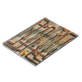 Carnet Steampunk - Le collecteur de lubrification (Côté gauche)