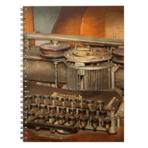 Carnet Steampunk - L'histoire de la dactylographie