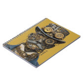 Carnet Steampunk Mechanical Gentleman (Côté gauche)