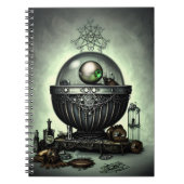 Carnet Steampunk Ornate Cauldron et articles magiques sur (Devant)