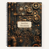 Carnet Steampunk Retro (Devant)