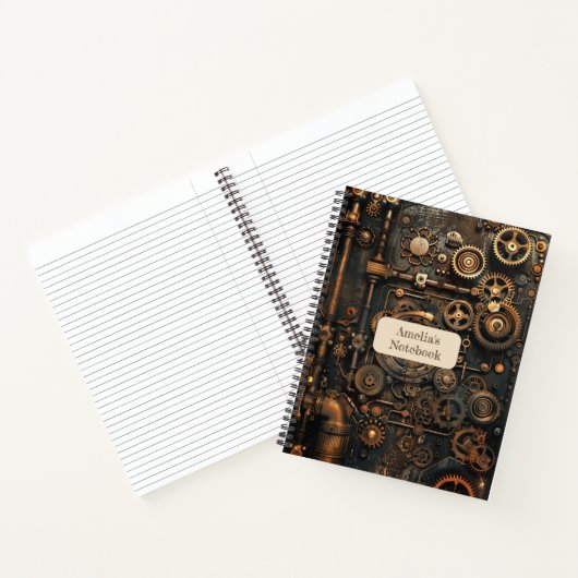 Carnet Steampunk Retro (Intérieur)