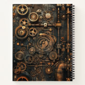 Carnet Steampunk Retro (Dos)