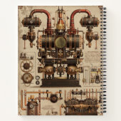 Carnet Steampunk Retro (Dos)