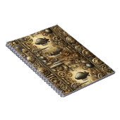 Carnet Steampunk Rétro-Futuriste (Côté Droit)