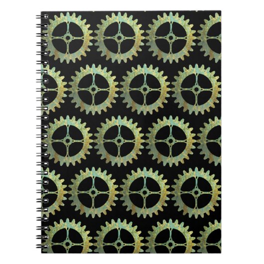 Carnet Steampunk Rousty Horaires de montage (Devant)