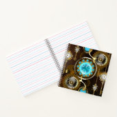 Carnet Steampunk Rusty Background (Intérieur)