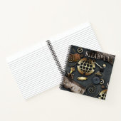 Carnet Steampunk, scrapbooking (Intérieur)