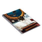 Carnet Steampunk Thé de chat sous-marin (Côté Droit)