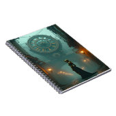 Carnet Steampunk victorien avec le temps (Côté Droit)