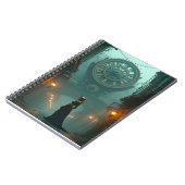Carnet Steampunk victorien avec le temps (Côté gauche)