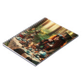 Carnet Steampunk Vintage Victorian Lady Mad Hatter (Côté gauche)