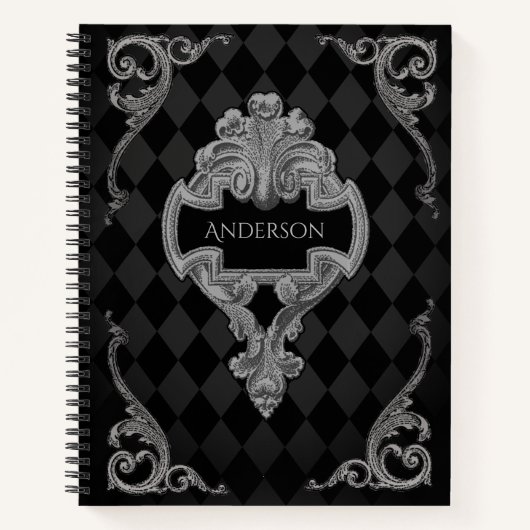 Carnet Steampunk Vintage Victorian Personnalisé (Devant)