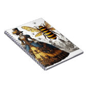 Carnet Steampunk Vintage Victorian Queen Bee Gown (Côté Droit)