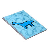 Carnet Stégosaure bleu (Côté Droit)