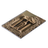 Carnet Stele votif de marbre et de grès avec le figu (Côté gauche)