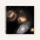 Carnet Stephan's Quintet Galaxies (Devant)
