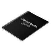 Carnet Stephen King, lecteur constant (Côté gauche)