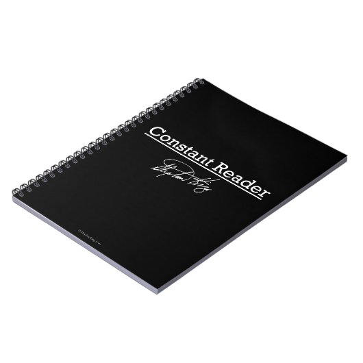 Carnet Stephen King, lecteur constant (Côté gauche)