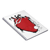 Carnet stéthoscope cardiaque anatomique (Côté Droit)