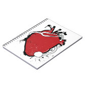 Carnet stéthoscope cardiaque anatomique (Côté gauche)