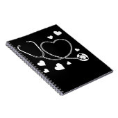 Carnet Stethoscope Nurse Love Hospital (Côté Droit)