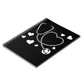 Carnet Stethoscope Nurse Love Hospital (Côté gauche)