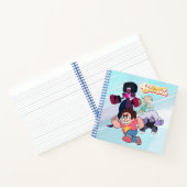 Carnet Steven Universe | Crystal Gem Group Action (Intérieur)