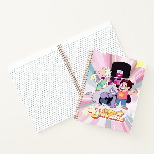 Carnet Steven Universe | Crystal Gem Group Huddle (Intérieur)