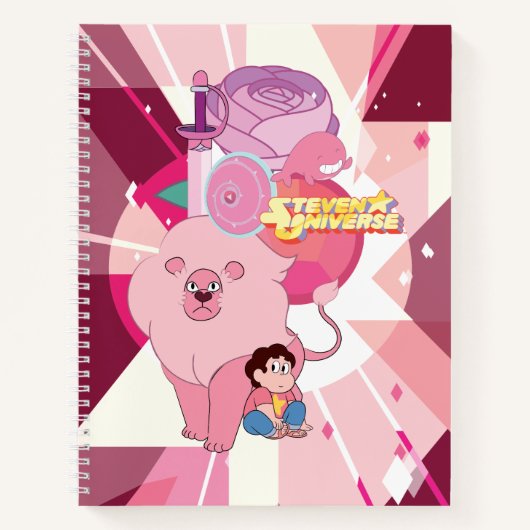 Carnet Steven Universe | Héritage du quartz Rose (Devant)