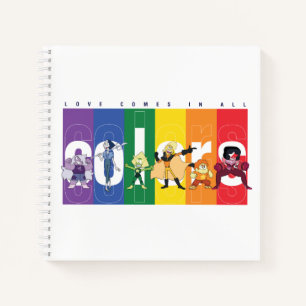Carnet Steven Universe - L'Amour Arrive Dans Toutes Les C