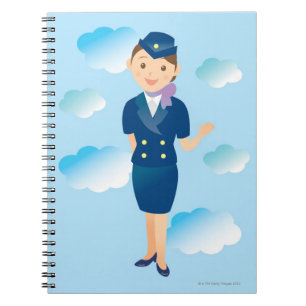 Carnet Steward (hôtesse de l'air)