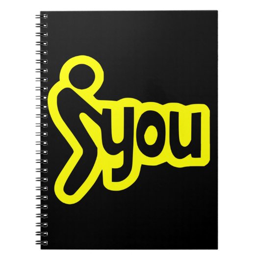 Carnet Stick Fing Screw You #USAPatriotGraphics © (Devant)