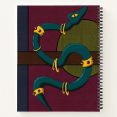 Carnet Sticker Carré Snake (Dos)