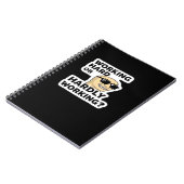 Carnet Sticker Mème Drôle Travaillant Dur Ou Difficile (Côté gauche)