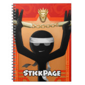 Carnet StickPage - entrez dans le dragon (Devant)