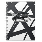 Carnet StickPage - Ninja fou (Devant)