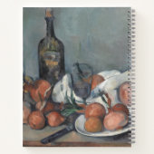 Carnet Still Life with Onions, OIl Painting, Paul Cezanne (Dos)