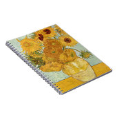 Carnet Stilleben mit de Vincent van Gogh 12 Sonnenblumen (Côté Droit)