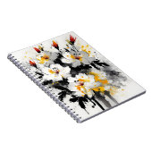 Carnet Stock - Fleurs à l'aquarelle (Côté Droit)