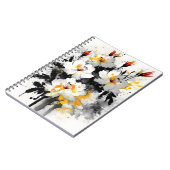 Carnet Stock - Fleurs à l'aquarelle (Côté gauche)
