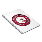 Carnet Stockton, Californie (Côté Droit)