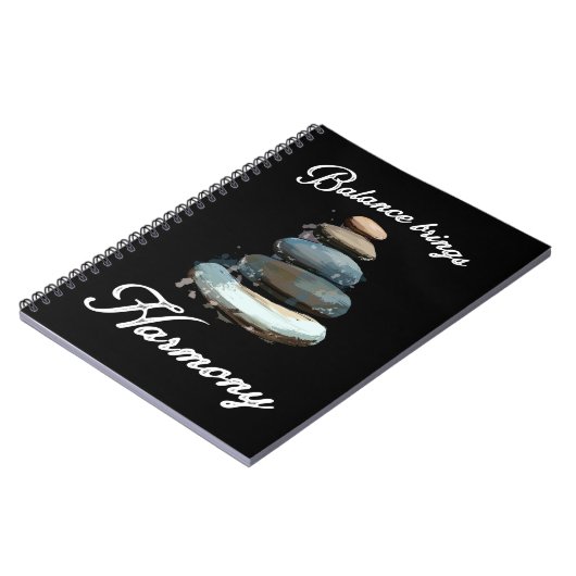 Carnet Stone Stone Stone Harmony Rock Balancing (Côté gauche)