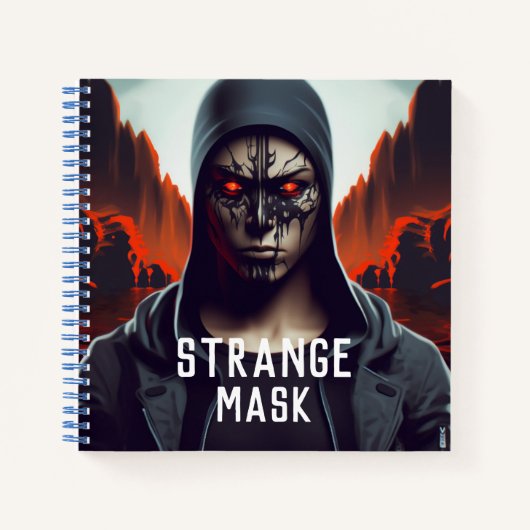 Carnet Strange mask Notitieboek (Voorkant)